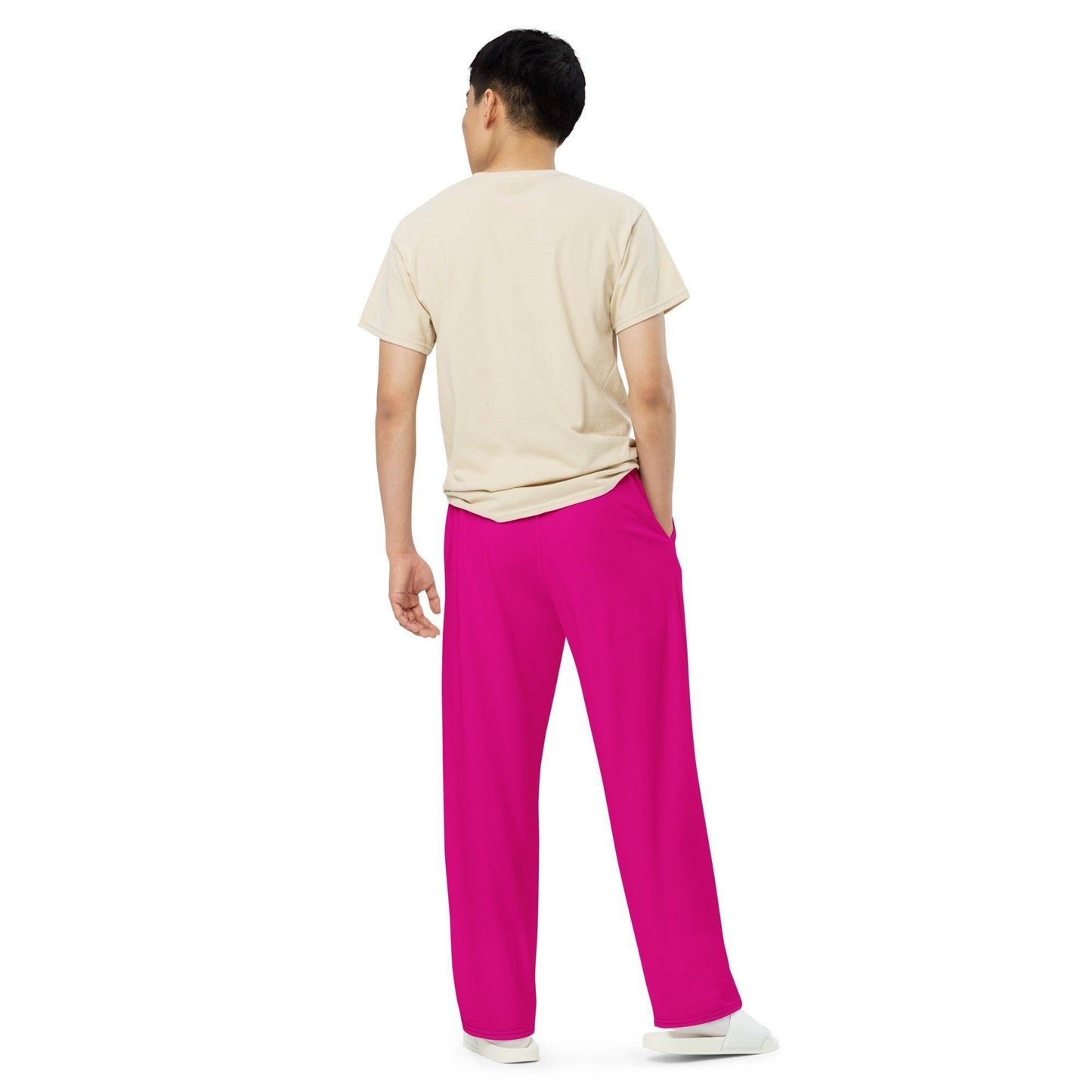 Pinke Hose mit weitem Bein Hose mit weitem Bein JLR Design