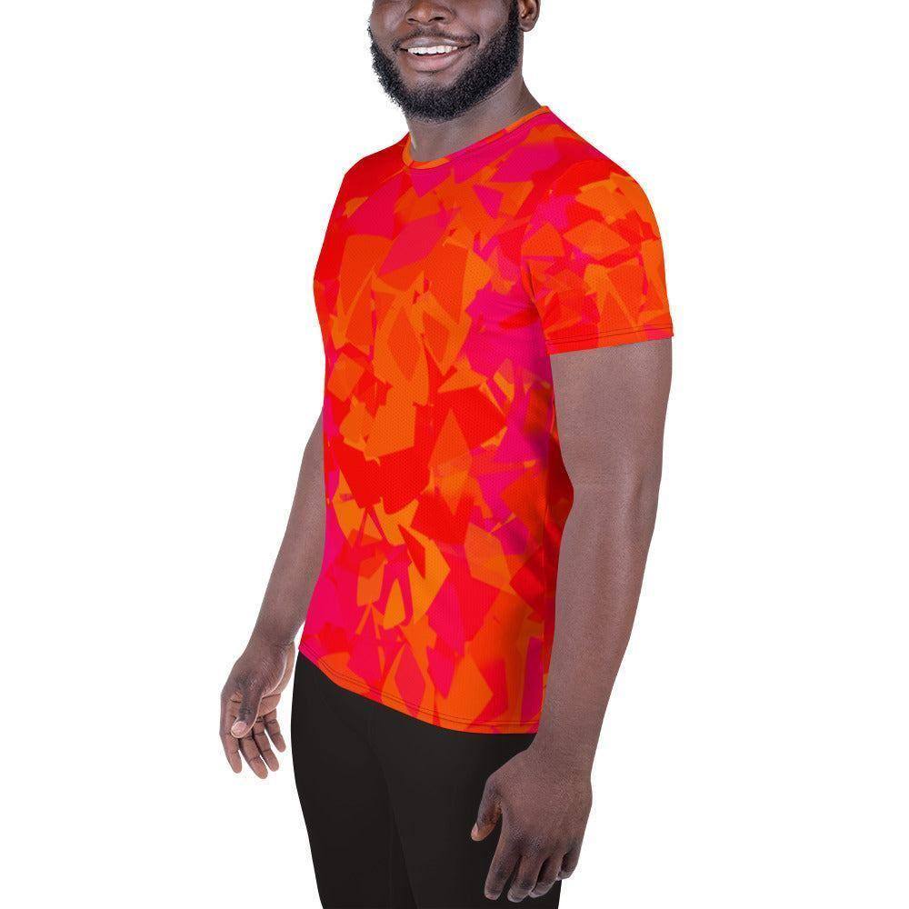red-crystal-sport-t-shirt-fur-herren-sport-t-shirt-jlr-design-42372 - JLR Design