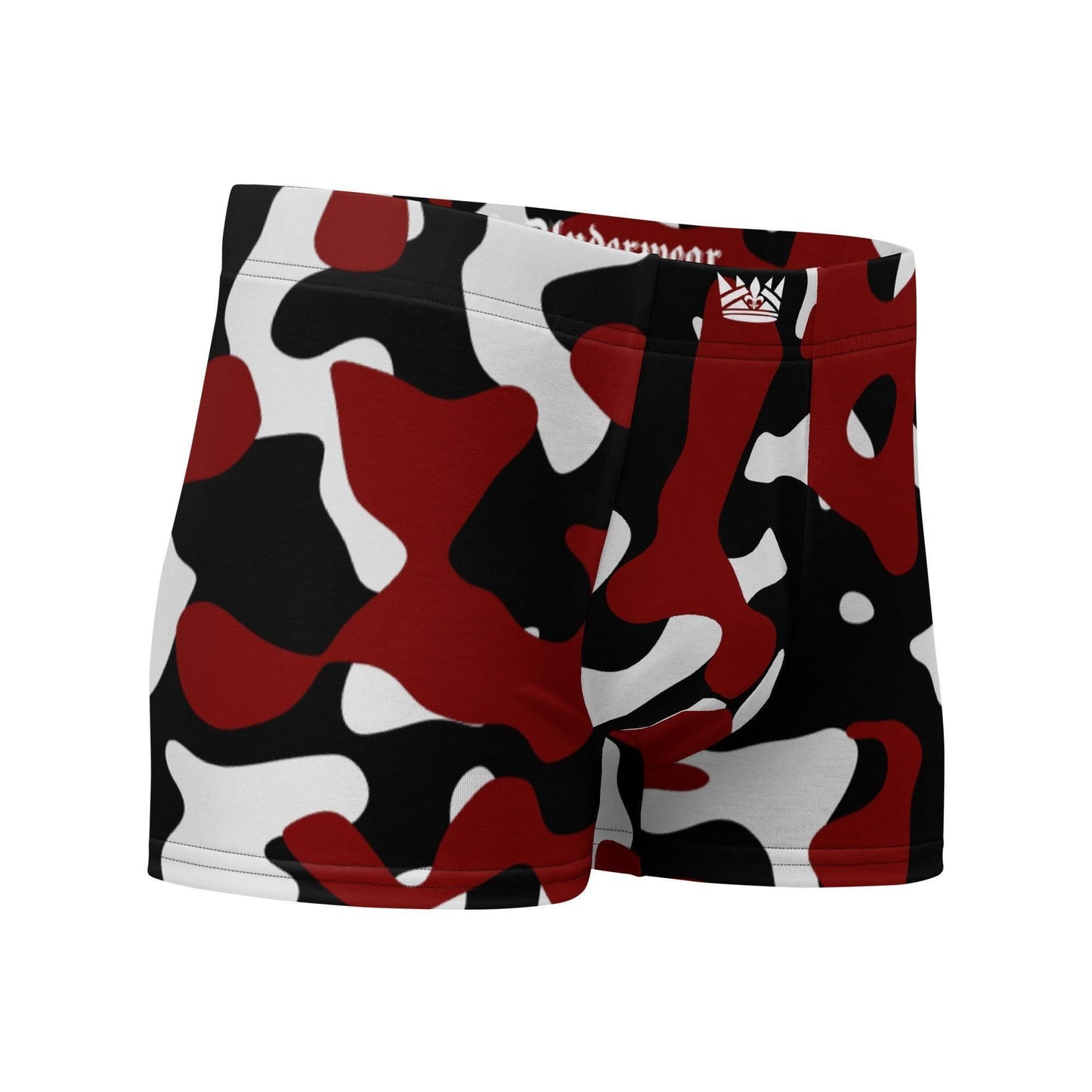 Schwarz Rot Weiss Camouflage Royal Underwear Boxershorts Boxershorts JLR Design