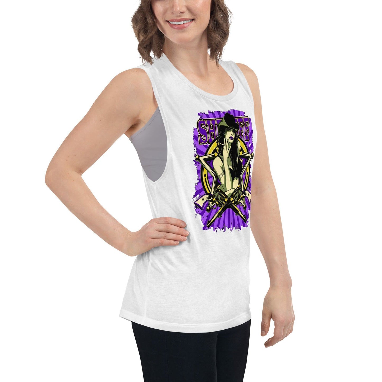 Sheriff Damen Tank Top Tank Top JLR Design