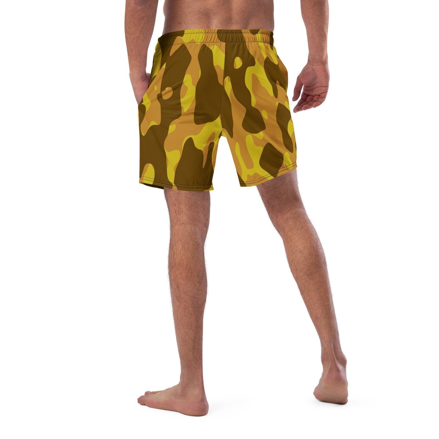 Yellow Camouflage Herren Badehosen Badehose JLR Design