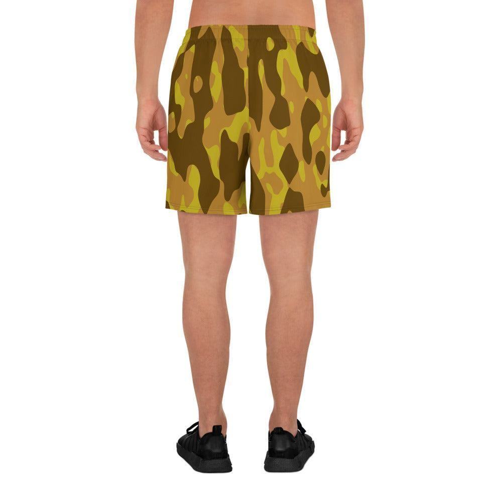 Yellow Camouflage Herren Sport Shorts Sport Shorts JLR Design