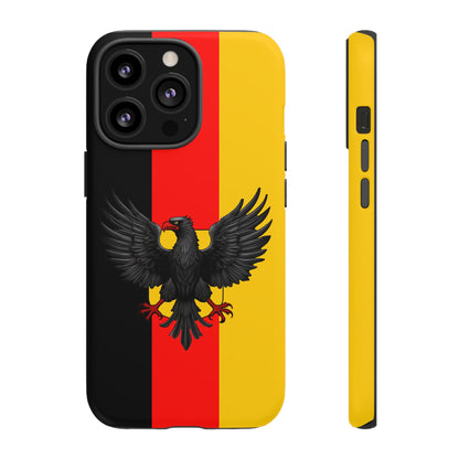 Coque de téléphone portable Allemagne pour Apple Iphone 13/14/15/16 Plus/Pro/Max