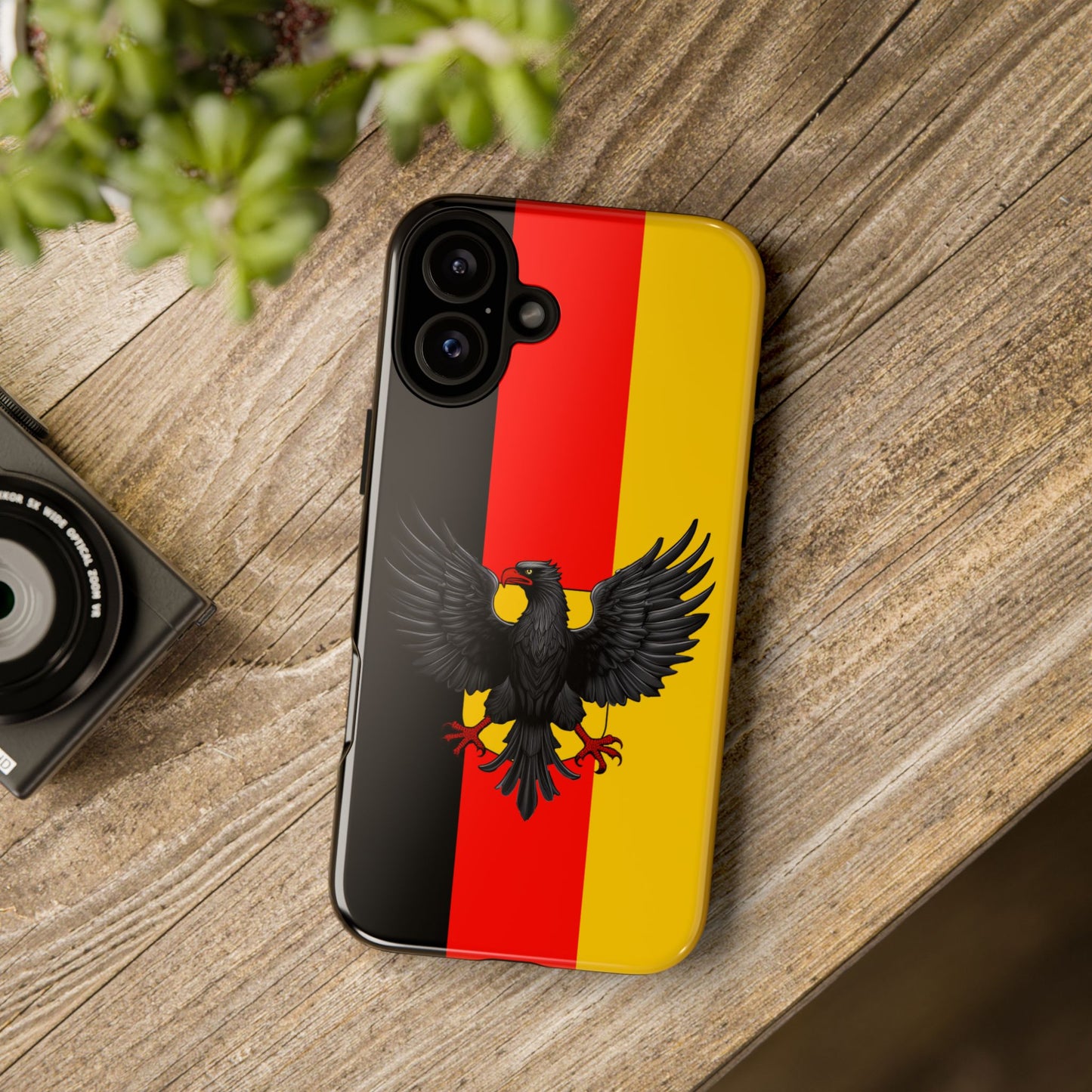 Coque de téléphone portable Allemagne pour Apple Iphone 13/14/15/16 Plus/Pro/Max