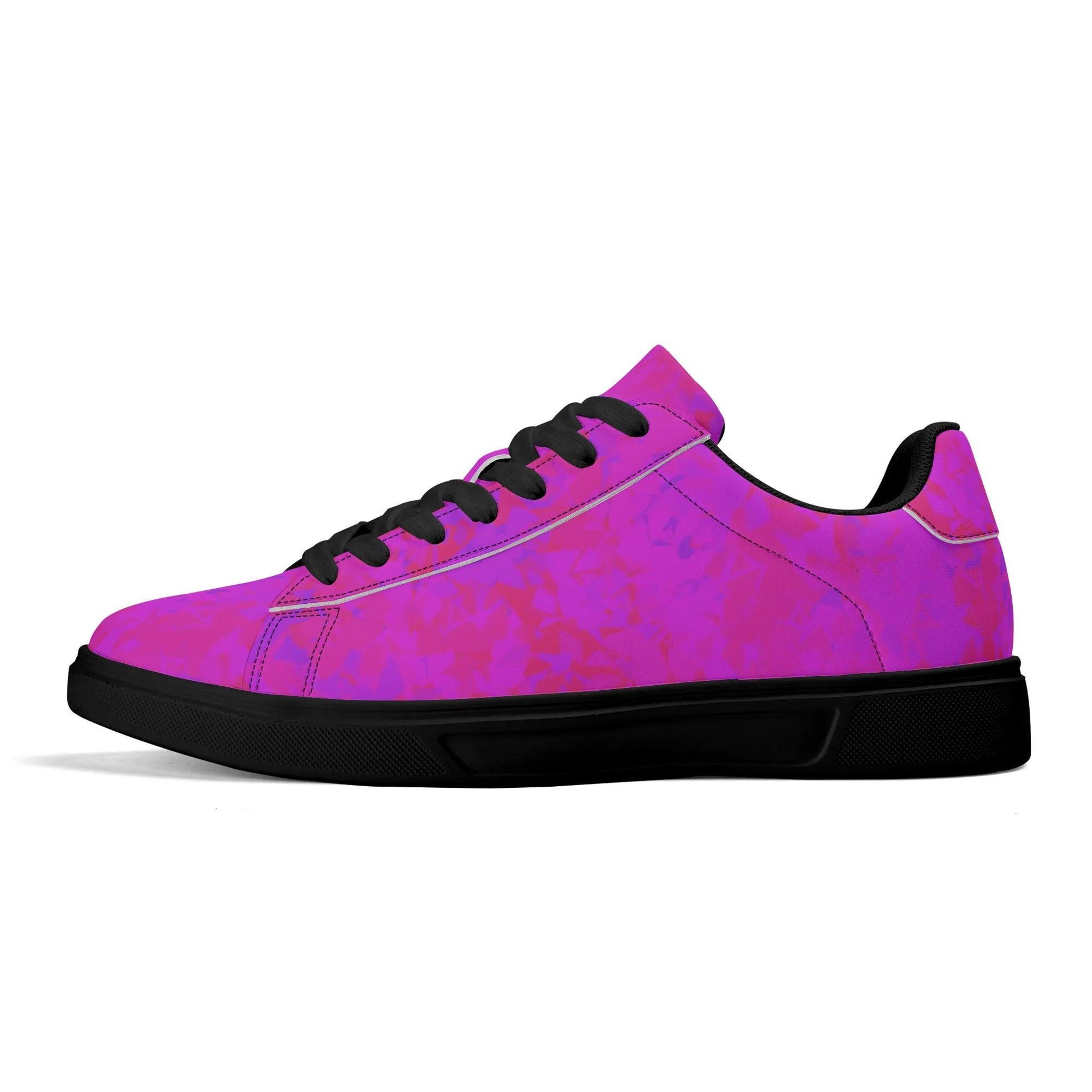 Pink Crystal Low Top Leather Sneaker Low Top Sneaker 83.99 Crystal, Leather, Low, Pink, Sneaker, Top JLR Design