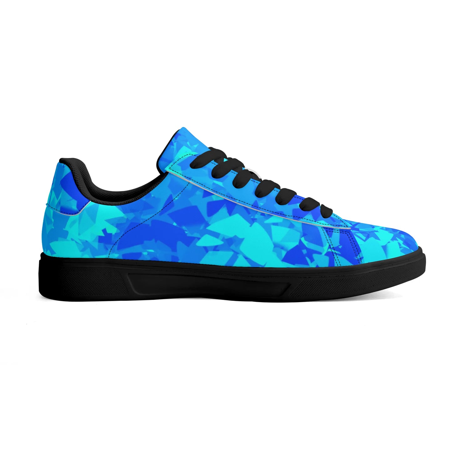 Blue Crystal Low Top Leather Sneaker Low Top Sneaker 83.99 Blue, Crystal, Leather, Low, Sneaker, Top JLR Design