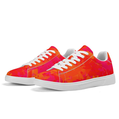 Red Crystal Low Top Leather Sneaker Low Top Sneaker 83.99 Crystal, Leather, Low, Sneaker, Top JLR Design