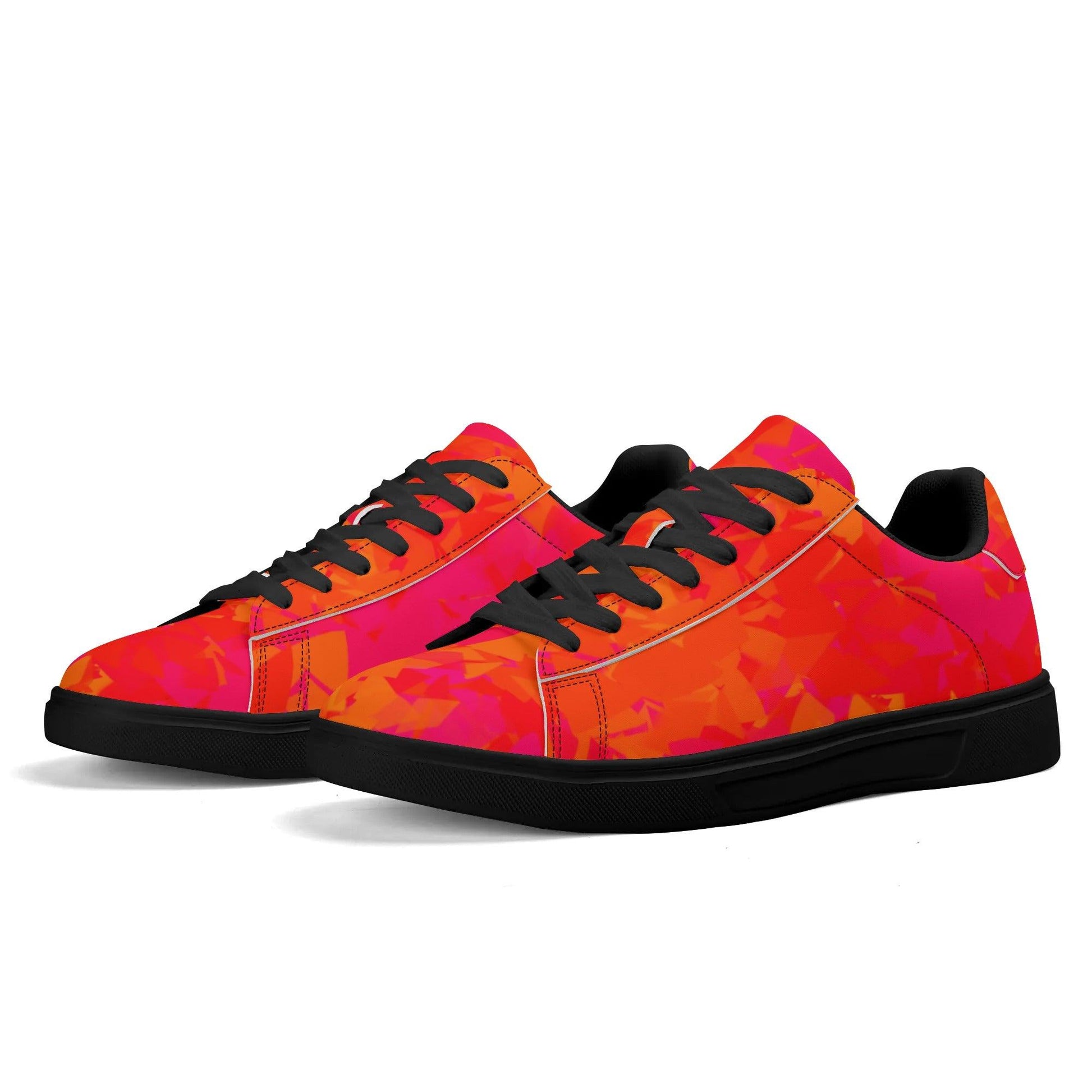 Red Crystal Low Top Leather Sneaker Low Top Sneaker 83.99 Crystal, Leather, Low, Sneaker, Top JLR Design