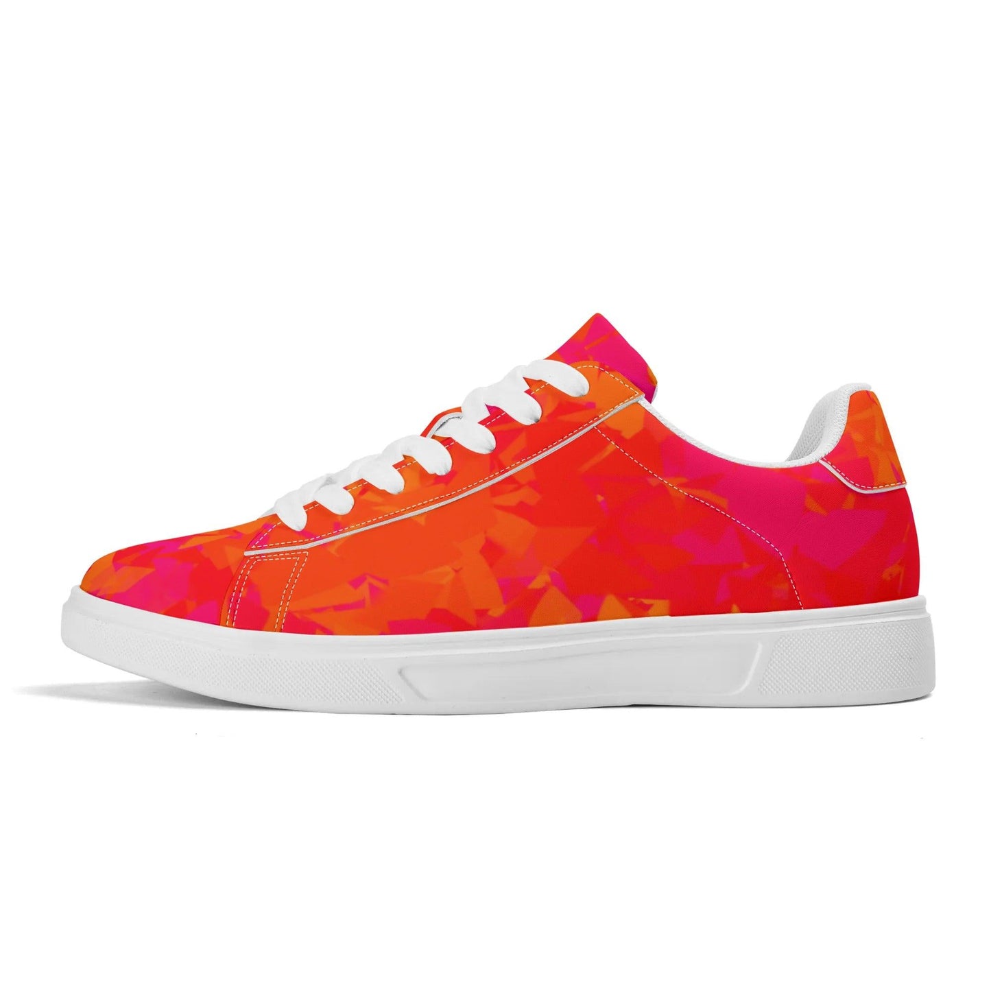 Red Crystal Low Top Leather Sneaker Low Top Sneaker 83.99 Crystal, Leather, Low, Sneaker, Top JLR Design