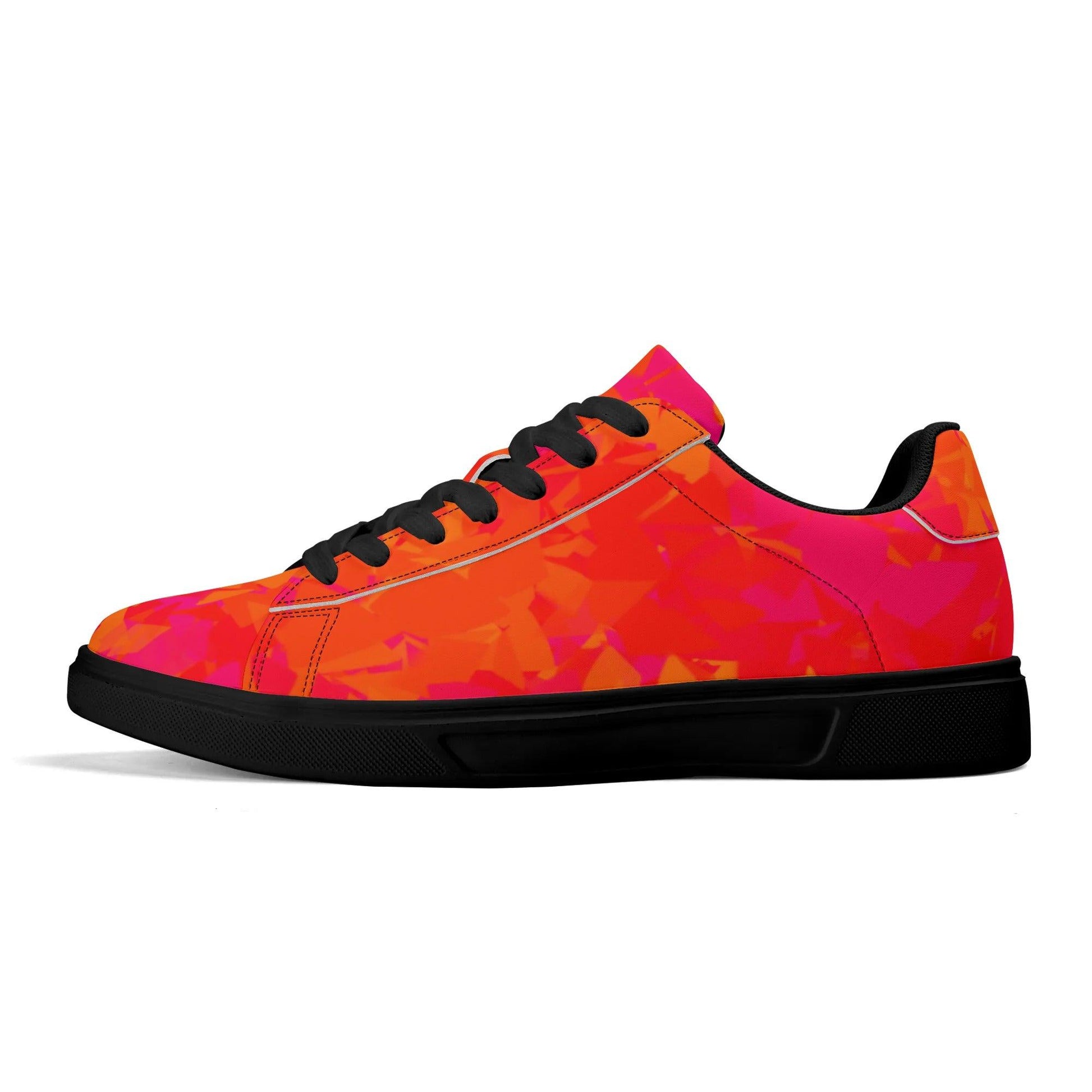 Red Crystal Low Top Leather Sneaker Low Top Sneaker 83.99 Crystal, Leather, Low, Sneaker, Top JLR Design