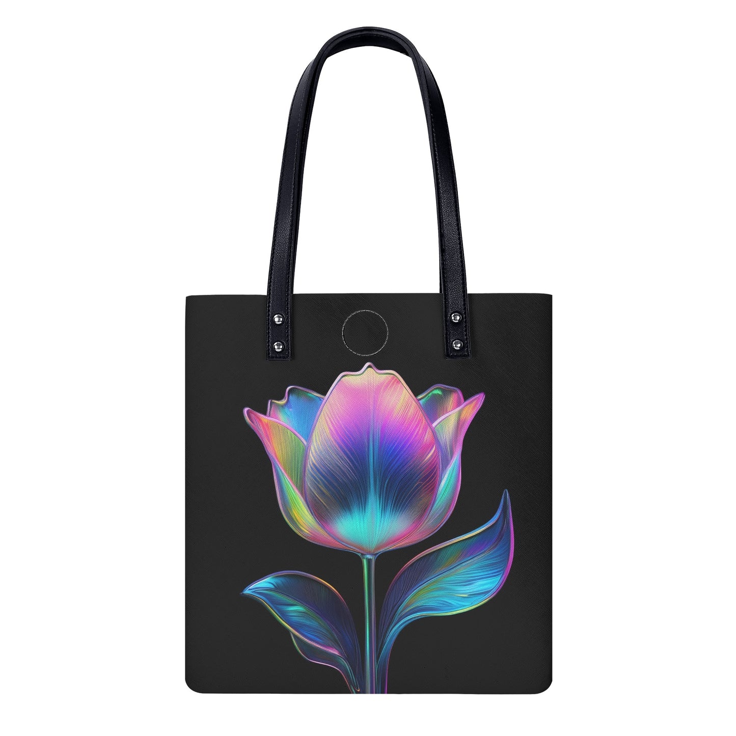 Neon Tulpe 2 PU Leder Handtasche