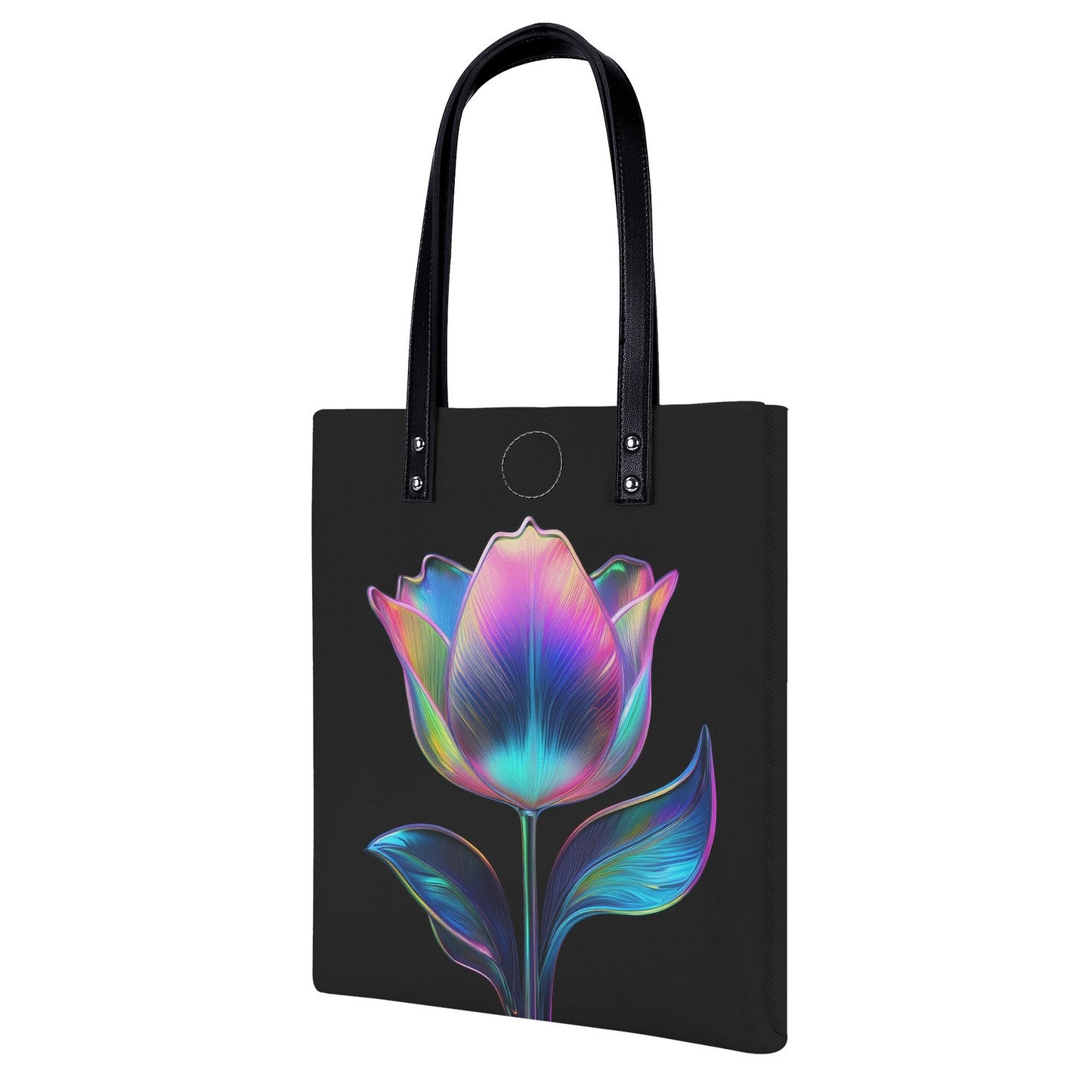 Neon Tulpe 2 PU Leder Handtasche