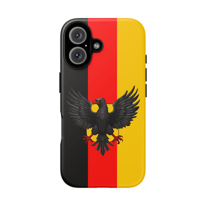 Coque de téléphone portable Allemagne pour Apple Iphone 13/14/15/16 Plus/Pro/Max