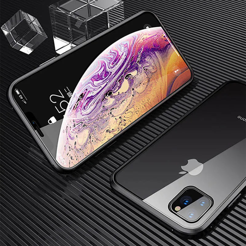 360° Schutz: Hülle mit Magnetverschluss für Iphone 13 14 15 16 Pro Plus Max magnetische Hülle Iphone JLR Design