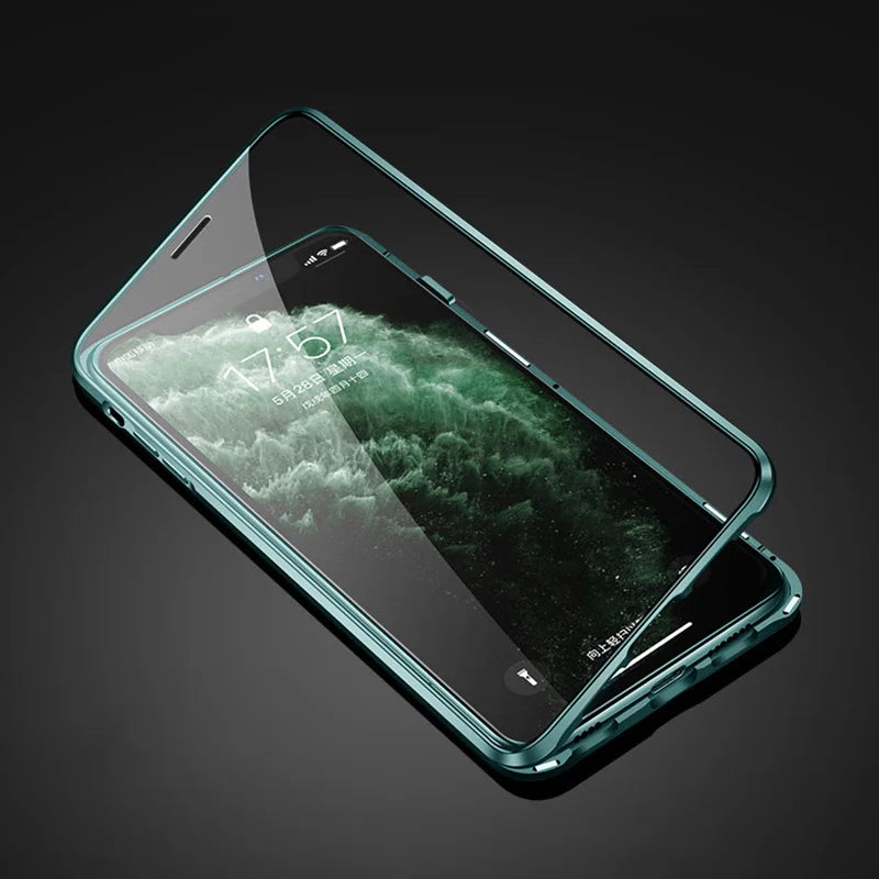 360° Schutz: Hülle mit Magnetverschluss für Iphone 13 14 15 Pro Plus Max magnetische Hülle Iphone JLR Design