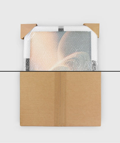 Personalisiertes Poster | Wunschfoto im Premium-Dunkelholz-Rahmen