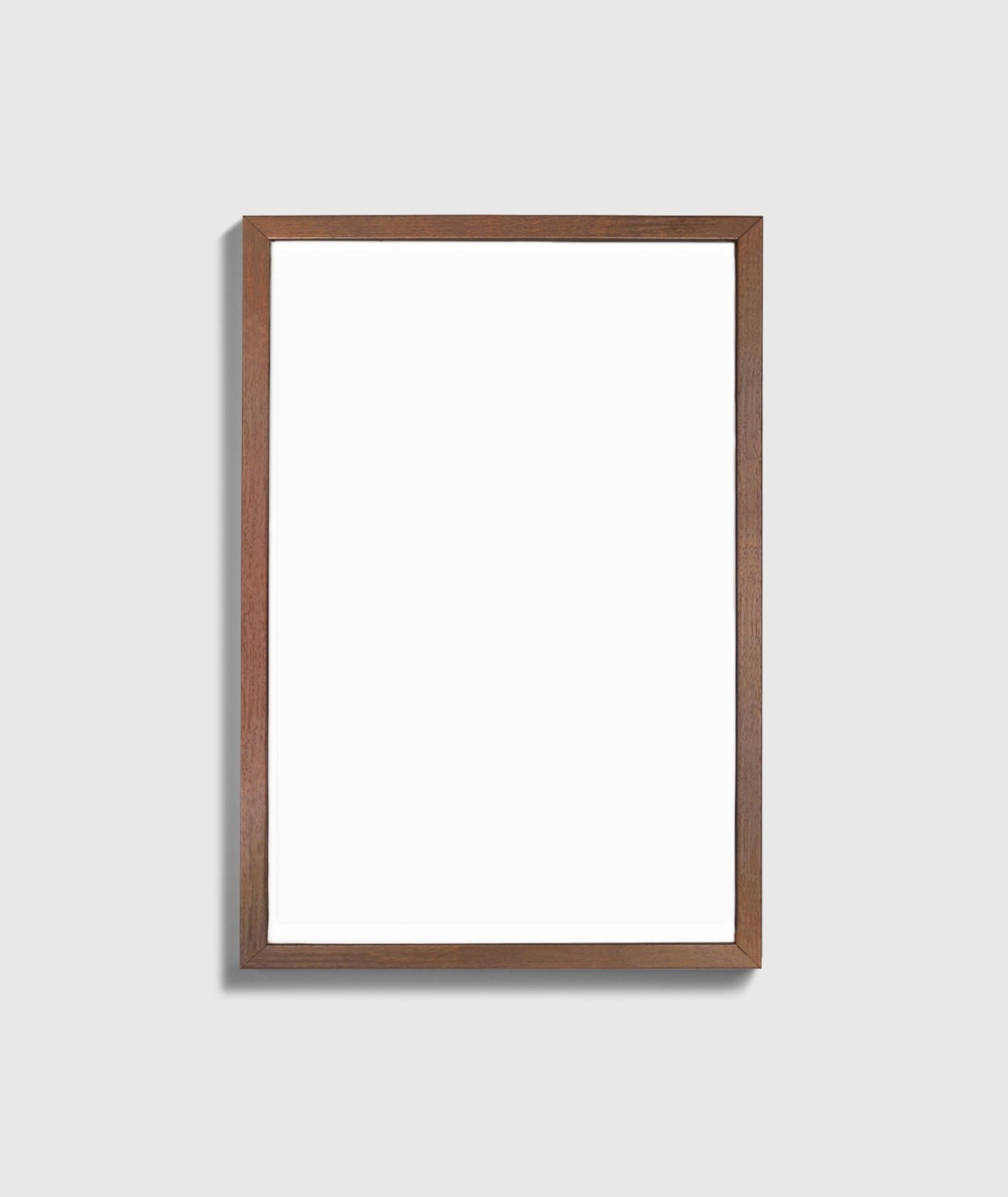 Personalisiertes Poster | Wunschfoto im Premium-Dunkel-Holz-Rahmen