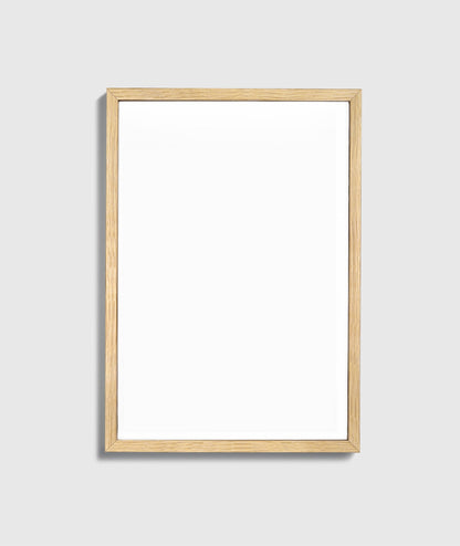 Personalisiertes Wood Frame Poster | Wunschfoto im matten Holz-Rahmen