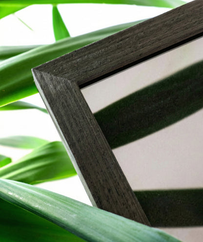 Personalisiertes Poster | Wunschfoto im Premium-Schwarz-Holz-Rahmen