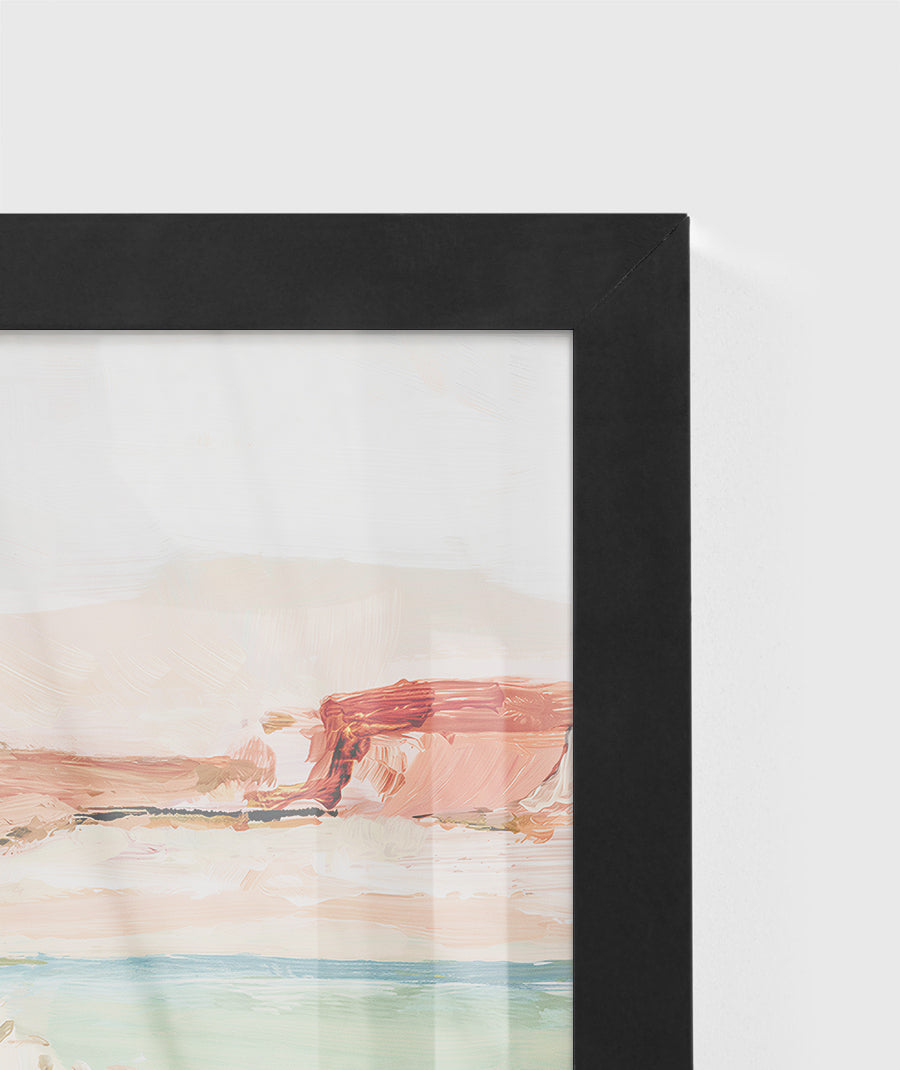 Personalisiertes Framed Poster | Wunschfoto im schwarzen Galerie-Rahmen