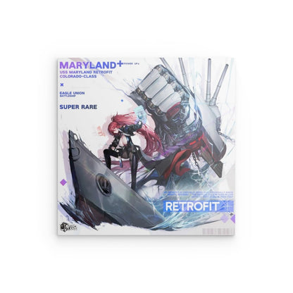 Azur Lane Wanddekoration - Maryland Retrofit