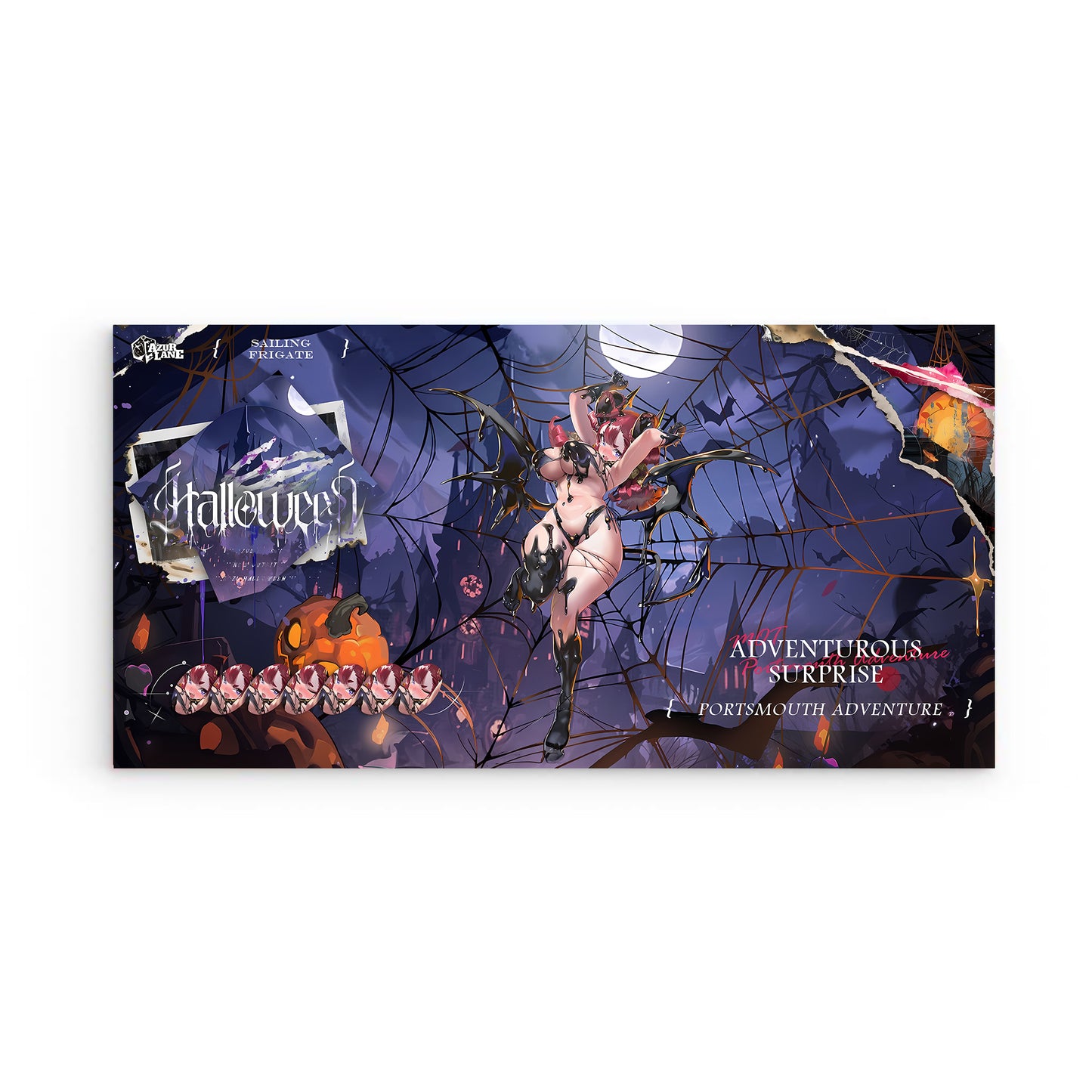 Azur Lane Wanddekoration - Halloween Adventurous Surprise Portsmouth