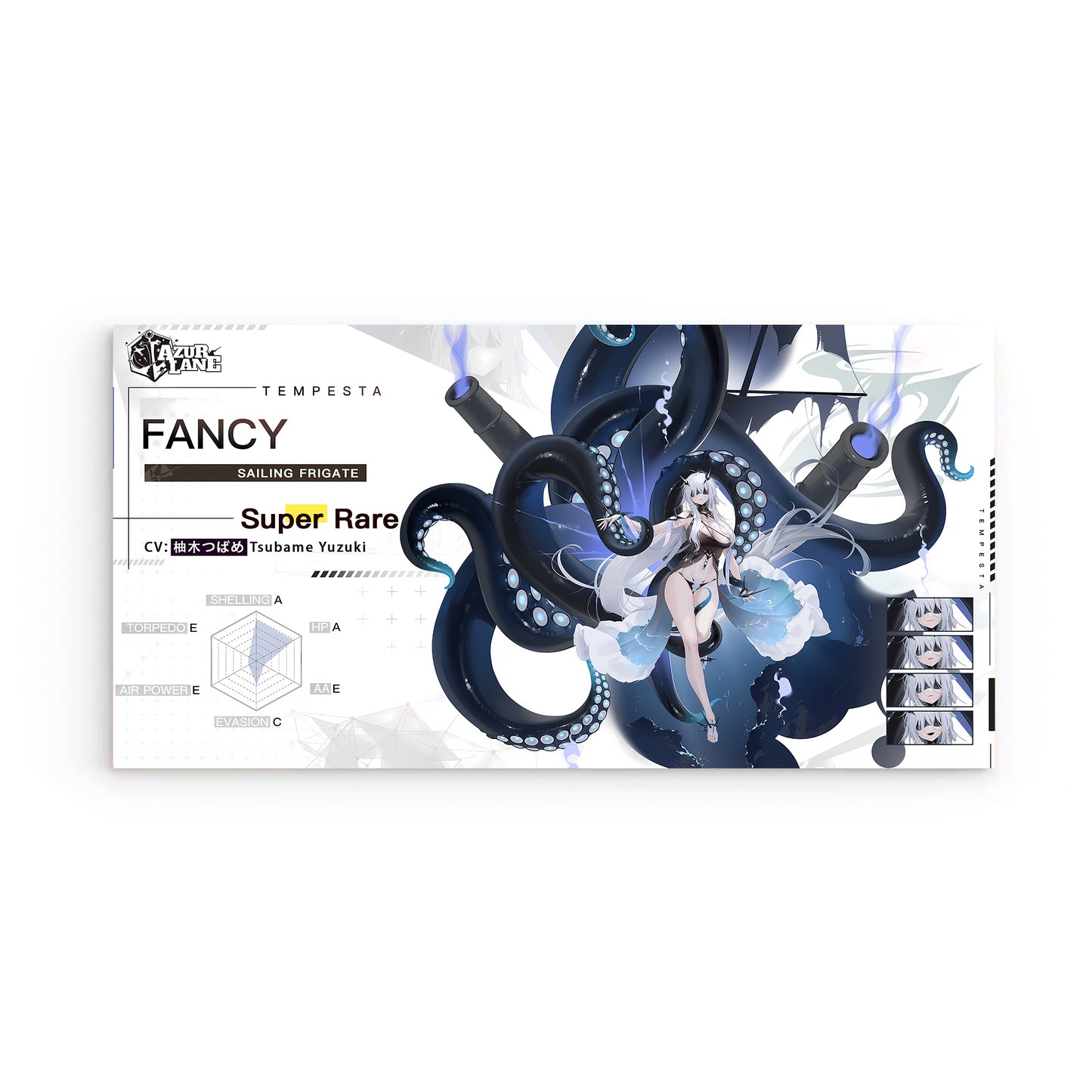 Azur Lane Wanddekoration - Charakter Tempesta Fancy