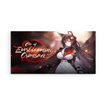 Azur Lane Wanddekoration - Ode of Everblooming Crimson Amagi