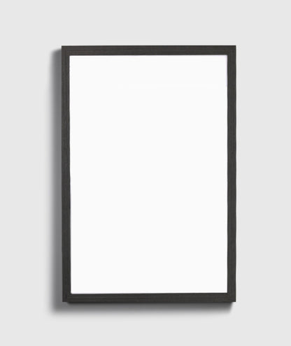 Personalisiertes Poster | Wunschfoto im Premium-Schwarz-Holz-Rahmen