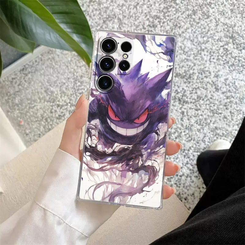 Premium Pokémon Ink-Art Hülle für Samsung Galaxy S-Serie | Clear Case