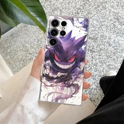 Premium Pokémon Ink-Art Hülle für Samsung Galaxy S-Serie | Clear Case