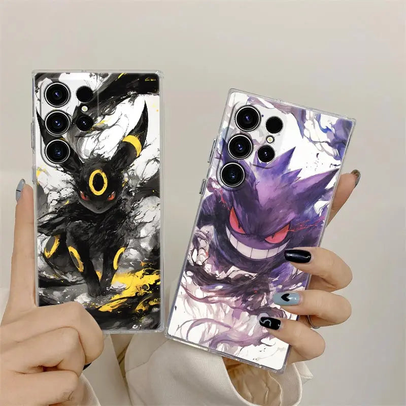 Premium Pokémon Ink-Art Hülle für Samsung Galaxy S-Serie | Clear Case