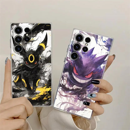 Premium Pokémon Ink-Art Hülle für Samsung Galaxy S-Serie | Clear Case