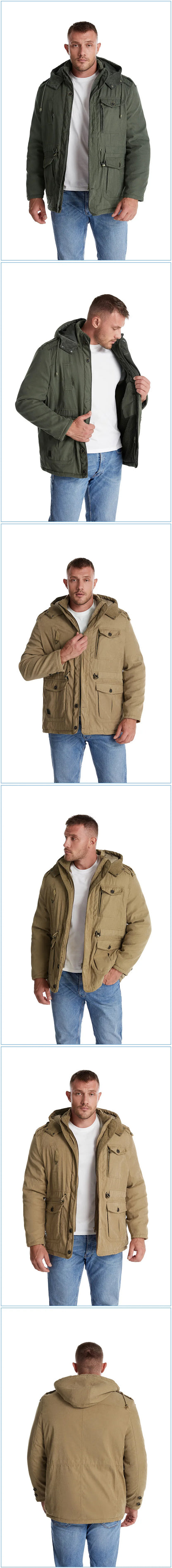 Dicker Fleece Parka