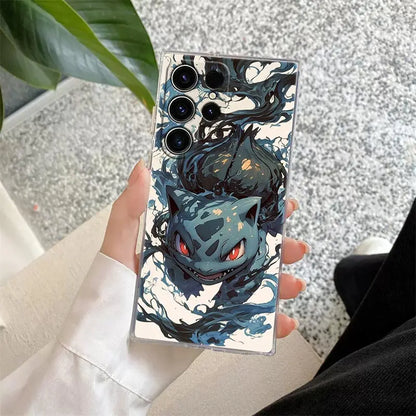 Premium Pokémon Ink-Art Hülle für Samsung Galaxy S-Serie | Clear Case