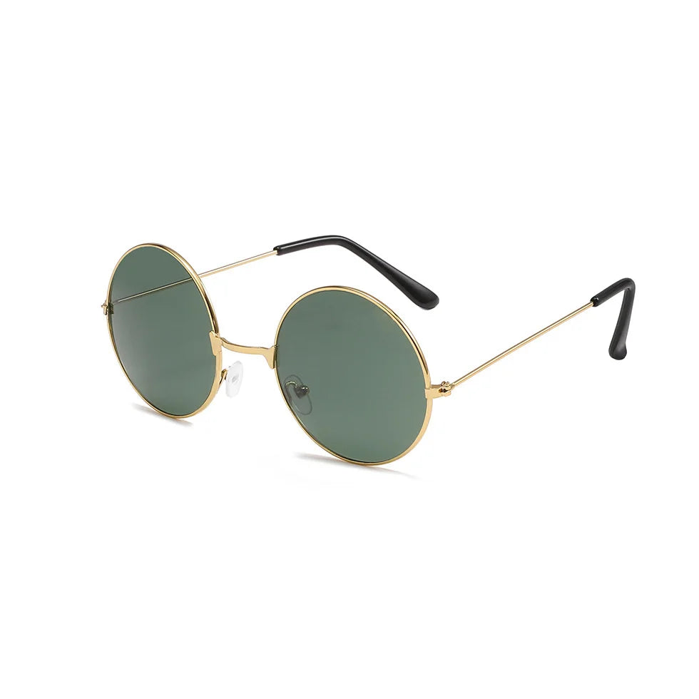 Retro Rundbrille | Hippie Style | Metallrahmen | Bunt | UV400