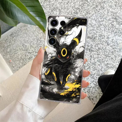 Premium Pokémon Ink-Art Hülle für Samsung Galaxy S-Serie | Clear Case