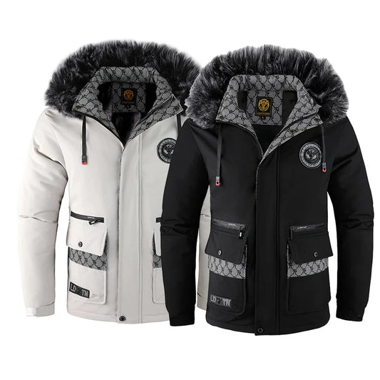 Wärmende Winterjacke für Herren