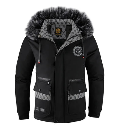 Wärmende Winterjacke für Herren