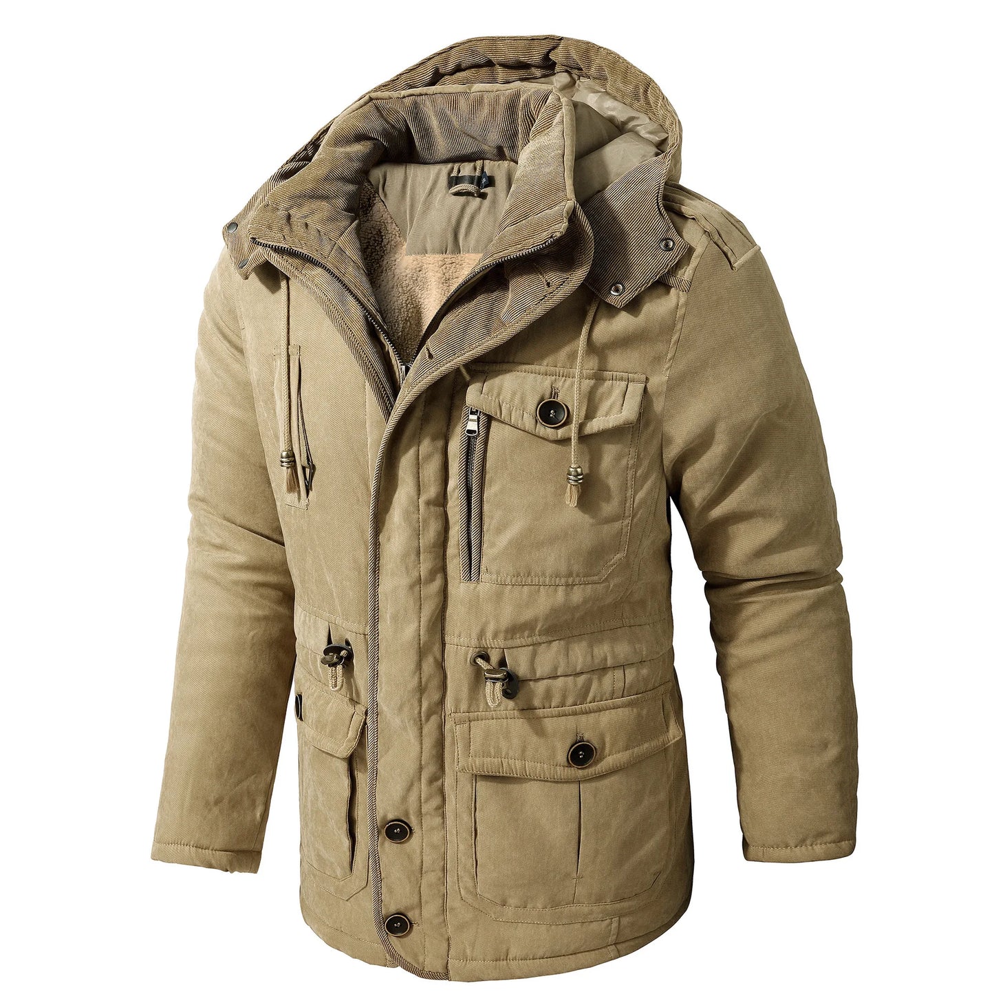 Dicker Fleece Parka