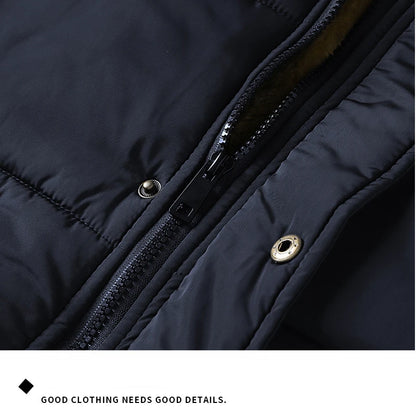 Fleece lined winter coat