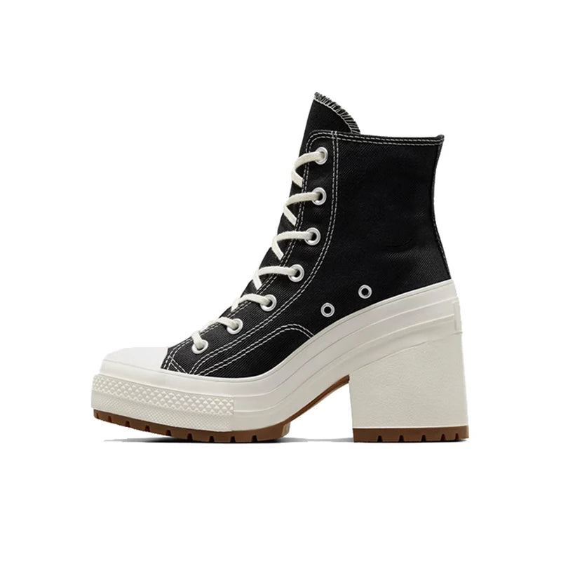 Damen High Top High Heel Sneaker im klassischen Look