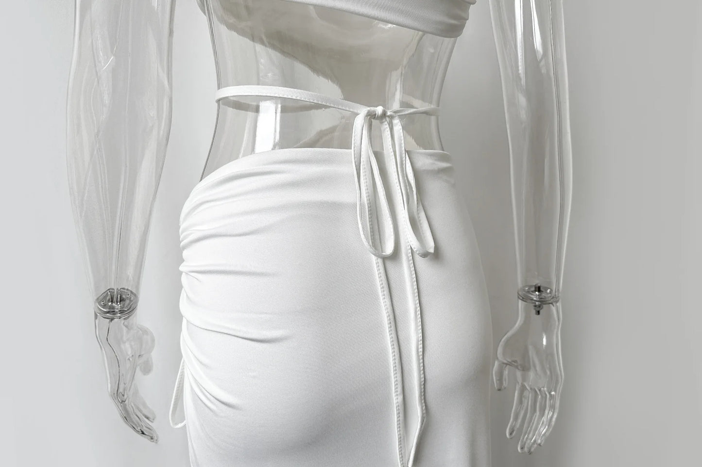 Elegantes Sommer-Maxikleid mit Cut-out & Schlitz