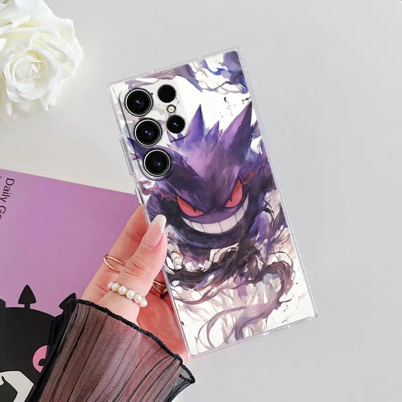 Premium Pokémon Ink-Art Hülle für Samsung Galaxy S-Serie | Clear Case