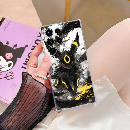 Premium Pokémon Ink-Art Hülle für Samsung Galaxy S-Serie | Clear Case