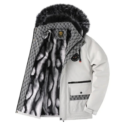 Wärmende Winterjacke für Herren