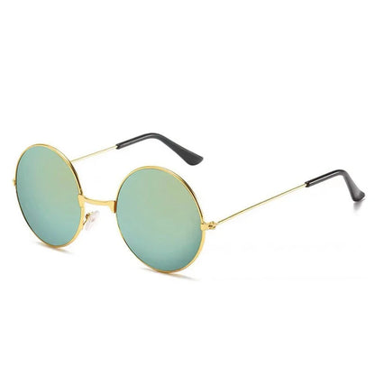 Retro Rundbrille | Hippie Style | Metallrahmen | Bunt | UV400