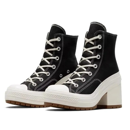 Damen High Top High Heel Sneaker im klassischen Look