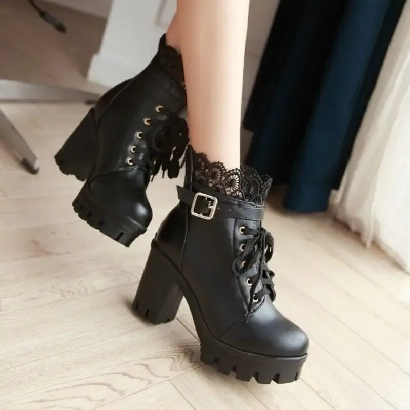 absatz-plateau-stiefel-mit-spitze-high-heels-jlr-design-43043 - JLR Design