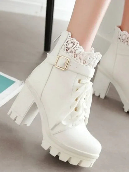 absatz-plateau-stiefel-mit-spitze-high-heels-jlr-design-60964 - JLR Design